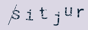 Captcha Image: you will need to recognize the text in it.
